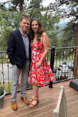 Wore this to a Wedding, I was worried the slit was to high but ended up getting a lot of compliments. So fun to dance in. Didn't even need a Bra! Only thing was it seemed a bit poorly made, only I noticed, the hem wasn't great and there were some loose strings. Overall still a great dress - Sophia A.
