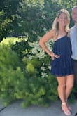 I absolutely loved this dress. It was loose and comfortable but still very flattering! I received so many compliments on it! It definitely runs large. I pinned the fabric inside so it wasn't like a potato sack. I prob would have gotten a small had I known how big it runs! - Colleen H.
