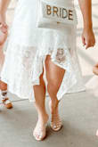 As with everything from lulus the quality for the price is amazing. These go perfect with all the bridal things I have coming up but I can also wear them with jeans! Love them highly recommended - Katy A.
