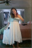 Got this dress for my bridal shower and I'm so excited to wear it! Fits really well - Erica B.