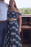 I loved this dress. I'm short so I was worried it wouldn't look good on me but I loved it! I did have to get it hemmed just because I didn't want to end up stepping on it. - Sarah S.