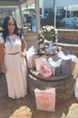 Wore for my bridal shower.! It was great just had to be shortened!! - DANIELLE A.