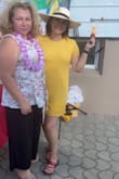 When I first saw the dress out it's bag I thought it's not going to fit my thighs. I iron it and bam this dress fit it perfectly all over. I was so in love wearing this dress on a hot sunny day. I was golden. - Katty L.