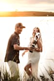 I wore this dress for my engagement pictures. It was PERFECT. It's light and flowy. I am highly considering getting my Bridesmaids these dresses in different color for my wedding in Mexico! Love this dress!!! Thanks Lulus :) - Desiree D.