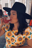 I absolutely love this hat! I am so happy with this purchase, I don't think it is too big like some previous reviews stated. BUY BUY BUY! - Miranda W.