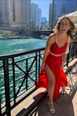 Loved this outfit! I felt very glamorous in it and received a ton of positive compliments from the guests at my friends wedding and even random strangers that would pass us while we were out and about. Highly recommend! - Gina B.