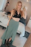 I was worried about how it would fit but it's absolutely perfect and so dreamy I don't even wanna take it off! - Haley S.