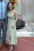 Fit great and the fabric was really comfortable. I'm short so I was worried the dress might be too long but it fit well. It hit lower than on the model but I still loved it! You can dress it up or down depending on the evening. - Alaina S.