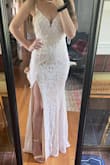 I ordered this dress for my reception dress and it fits perfectly, I'm so excited to show off this beautiful dress. - Samantha M.