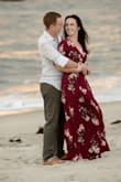 I love this dress! I wore it for my engagement photos on the beach. The dress photographed beautifully and was so flattering. It was a little long, but once it was hemmed, it was perfect. Already thinking of excuses to wear this dress again. - Larissa L.