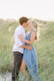 Wore this dress for beach engagement pictures and it was so flattering and perfect! - Hope Z.