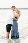 Wanted a different dress that was sold out and fell onto this one from reviews and I'm glad I went with this dress! I got for beach engagement pics and it was PERFECT! 
Being able to adjust the bust and the lace up back was definitely a plus because I'm kinda between sizes. A small is too small and a med is too big so this worked out perfectly! - Analeea S.