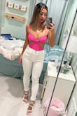 I love how comfy and high waisted these are! Perfect for the summer. The fit is perfect. - Victoria N.