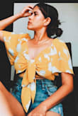 This is a very beautiful summer top. Love it! - Pam M.