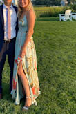 Got 15+ Compliments on the dress. Everyone loved it. Only challenge was that the straps sometimes loosened when I danced because of the fabric. Would pin the straps to stay the whole night next time I wear it. - Sara P.