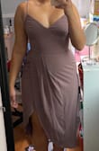 I was a little worried because a lot of times dresses fit me really well from the waist up, but then are too tight around my hips. This dress fits perfect and I am so, so excited to wear it to a wedding next month. - Emily M.