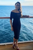 Love the quality of this item! Thicker fabric so no see through on panty lines or nipple area. Fit is great. A bit long on me because I'm short but can still get it hemmed. Neckline stayed in place. Felt very comfortable in this! - Lisa S.