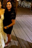 I love this dress! Wore it as a guest at a wedding and got a ton of compliments. Super comfy, runs a little short. Wore it with $20 shoes from Target. - Ashley J.