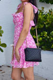Definitely a cute vacation dress. The only thing is that I needed to keep putting the straps back into place because they would fall off my shoulders. Other than that super cute! - Margaret C.