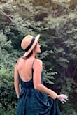 Bought this to wear on my 37th birthday and it was a great choice!  Comfortable and light, perfect for  a hot August day. I am usually a small but ordered the XS and the fit was perfect. - Nan S.