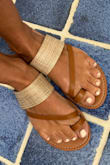I love these sandals! They are so comfortable, cute and offered at a great price. Dress them up or down, you will want to wear them with everything! - Domenica M.