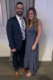 Absolutely adored this dress. I bought it to wear to a wedding. The quality was incredible, and I could definitely see it being a perfect bridesmaid dress.
I'm 5'5", and in the picture I wore a 2" heel. The dress did still drag the ground a bit, so you might consider getting it hemmed prior to wearing (I definitely will have it hemmed before I wear it again, since I spent the night picking it up as I walked so I didn't damage it!). - Breanne B.