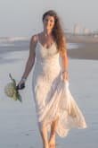 I couldn't love my dress more. It fit great, it traveled wonderfully, and it made me feel absolutely stunning. My only complaint is the zipper was a big cheapish feeling but it did great. - Shantelle H.