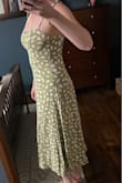 I ordered a S when I'm usually a M because it was sold out, but the dress fits great. Very flattering, and comfortable fit. I'll be wearing it to a wedding. - Meagan R.