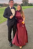 Perfect for a black tie wedding, received many compliments!!! The fabric stains with lotion or perfume just be careful when it's on. - Katherine S.