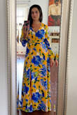 This dress feels like it cost a few hundred dollars, made me feel beautiful and my husband said I was "a vision" in it. I am a pretty standard medium and 5'6", will need to have the top altered to be slightly smaller and to make the dress shorter- even with my highest 4" heels, it was hard to walk in. Happy to make those small adjustments to make this absolutely stunning dress perfect! - Melissa D.