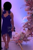 I love the way the dress fits me, it is a stretchy material so go with your normal size. The dress is very elegant and sexy as well, I'm sure you will get a lot of compliments just like I did! - Faviola M.