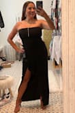 Loved the dress, great quality. Haven't worn it yet, but tried it on. Can't wait to wear it. - MelissA C.
