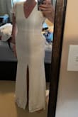 Pictures don't do this dress justice!!! I couldn't decide which one to order so ordered 2 different dresses and I am so glad I ordered this one. In a few weeks once I tone up more it will be perfect!! - Melanie M.