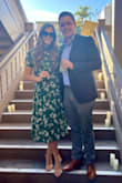 I literally am obsessed with this dress, I wore it to a wedding and it got sooo many compliments. It wasn't available in a medium so I bought a small and was worried it might be a little small, the arms weren't as loose as I hoped but it still worked perfect. - Emily S.