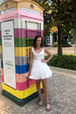 This is a great summer dress. It is made with linen, so you can go out and about in the heat for a long time. I like the look of this dress, it is easy to style with different shoes and bags. However, one thing to be careful with is the size. I am usually size S in everything but this dress in S was way too big for me in my chest & straps were too long, so I had to re-order an XS and still adjust the straps at the alterations place. - Katya L.