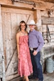 Wore this for a prairie wedding and it was so cute! It definitely runs a little small - Madison D.