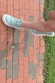 These shoes are adorable! They are a nice unique shoe and they're so cute! The only downside is that the heel is pretty stiff and not great for walking! - Meg D.
