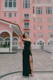 Love this dress and when I posted it on my IG a lot of girls asked me where was my dress from, I am 5'3 so I had to hem it and make the open leg higher. @ariansousabr - Ariana S.