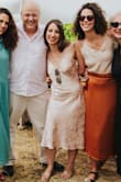 Took it as a second dress for my wedding, it was warm weather, it's a light fabric in a perfect color and texture! I really enjoy it and got many compliments! - Bat-chen A.