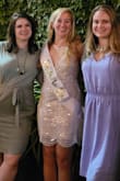 Love this dress! Wore for my bachelorette and it was beautiful- sparkly and comfortable. It is more of a nude dress than white as pictured- with silver and white over the tan. What I wanted, but just to be aware of before ordering. - Amy C.