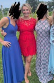 This dress is soooo flattering. I am an athletically built mom of three, which means that, despite having a strong physique, I also have stretched out belly pudge that no amount of exercise can eliminate. I got this dress to wear to an outdoor wedding at a winery and I got so many compliments! It made me look so much skinnier than I am. I actually ordered three dresses from Lulus and kept this one because it was unanimously voted "hottest" and/or "sexiest" and/or "most flattering". If you're thinking of trying this dress, just order it!! You can always return it, but trust me, you won't have to. - Jackie C.