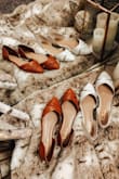 Absolutely love these shoes in both the Ivory and Tan colors! Stylish and classic, these flats will easily transition from summer to fall and from the office to evenings.

The fit was spot-on for sizing, but the heel can be a bit tight on the first few wears. Just be sure to wear them in a bit before trying to go all day or dancing all night and you should be fine.

All in all, these are a great pair of flats that pair great with any outfit and I've already received several compliments. Excited to wear them for work, weddings, date nights and more all year long!

Cheers! -Jamie Lynn @browneyedlovely - Jamie O.