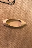 These flats are so cute and I'm so happy I ordered a size up because I usually wear 9.5 and the 10 fits perfectly! The color is perfect because you can wear them with just about any outfit. I feel like every woman should have a great pair of flats & these sure fit the bill! - Vanessa E.