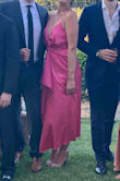 Wore to a black-tie optional wedding and it was great! Super comfortable! Had to iron before wear and was very easy on a low iron setting, loved it! - Mandy M.