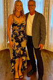Fit true to size, wore to a summer wedding, lots of compliments! - Sherry J.