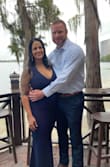 I got this dress in a large and it fit perfectly! The fabric is nice and thick and I was able to wear a strapless bra which is a plus when your have huge breasts :) I wore to a wedding and may have to buy other colors :) - Christine S.