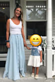 Received so many compliments on this skirt. It is very comfortable and flattering! If your thinking about it - buy it! - Lindsey B.