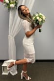 I purchased these white shoes and 2 white dress from Lulus. Perfect outfit for a perfect wedding day and wedding celebration. 

I've purchased a few dresses over the years and loved them all. - Deverly F.