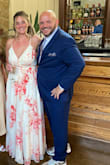 Got so many compliments on this dress! It's stunning! It is a wrap dress so it makes it a little challenging for large busted women, but would not size up. - Christie W.