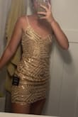 I love the adjustable straps, super light dress, and perfect for homecoming!!!! - Ava J.